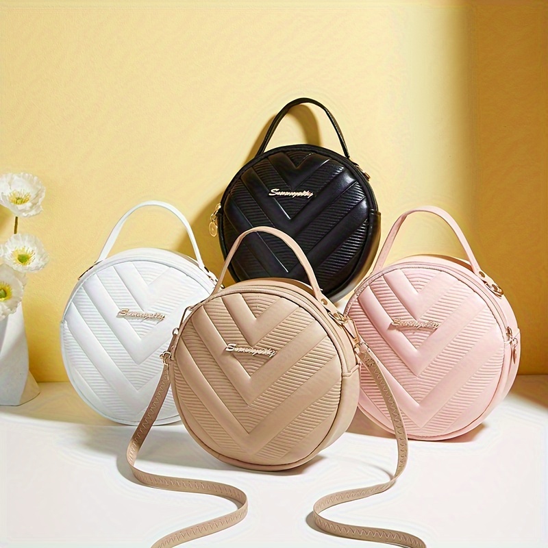 Structured Handbag Top Handle - Women's Fashion Woven Mini Handbag Purse,