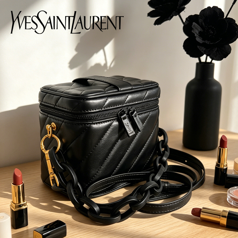 Luxury Designer Bags Ysl - Yves Saint Laurent Bag Black Quilted