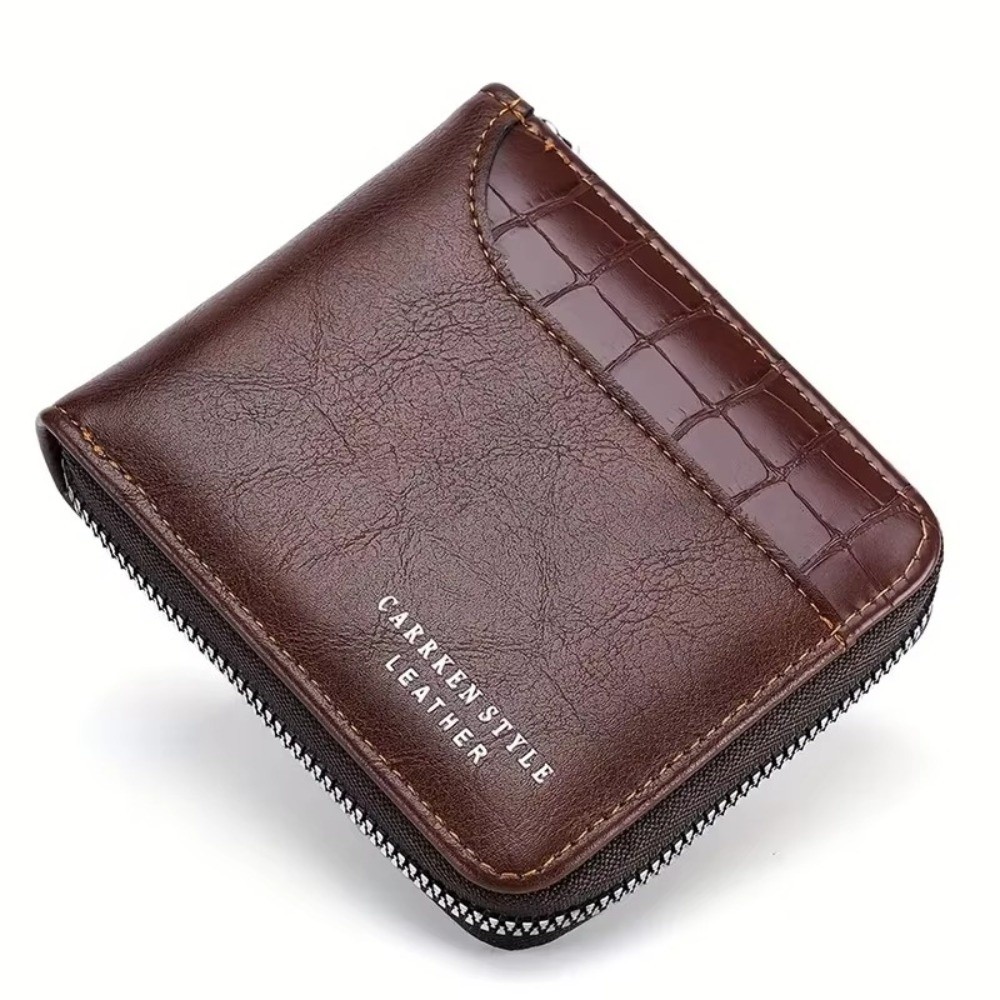 Luxury Bags News - New PU Leather Men’s Wallet Zipper