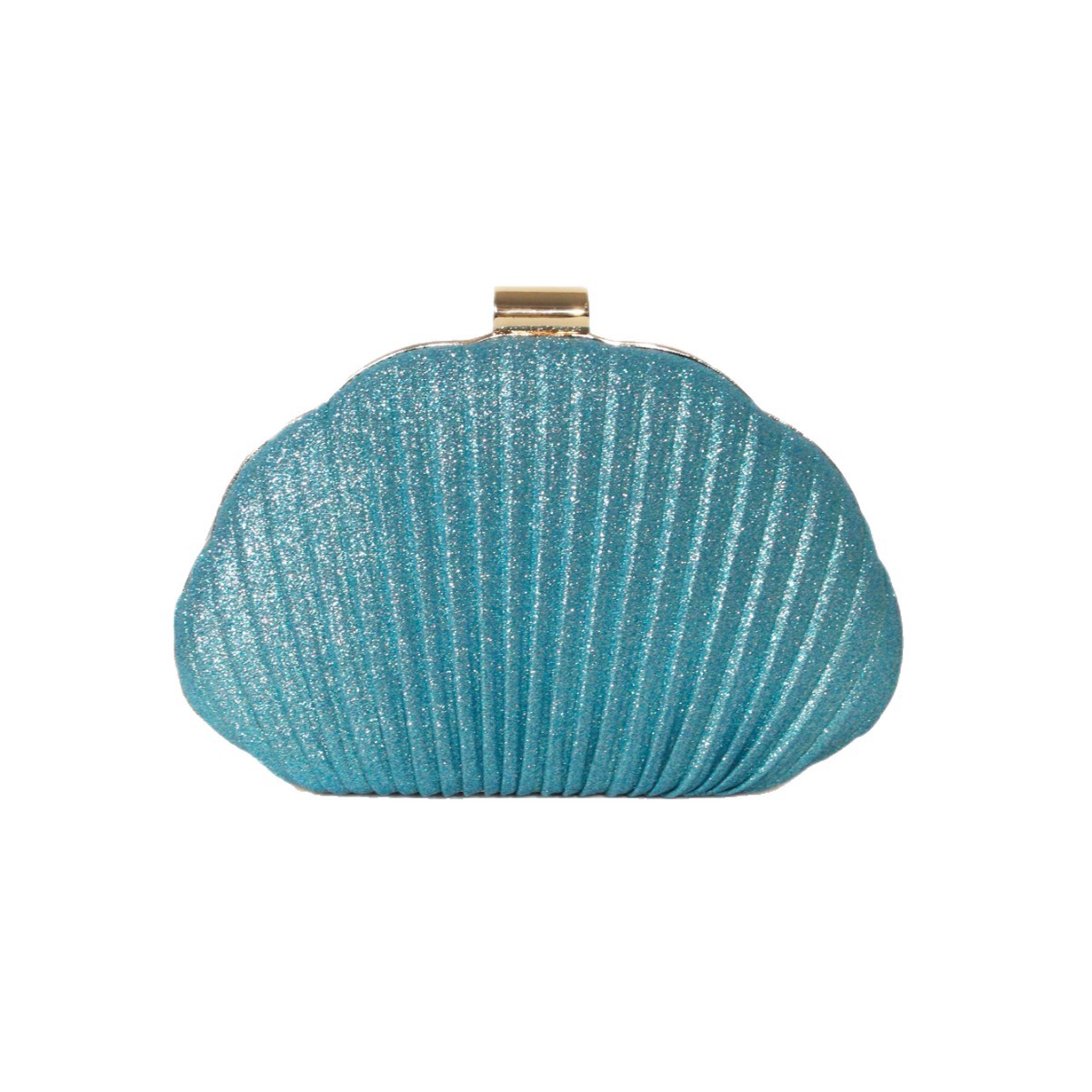 Blue Shell Diamond Dinner Bag  - огляд і ціна Luxury Bags Blue