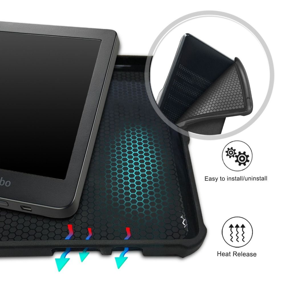 Auto Sleep/Wake 6 inch E-book  - огляд і ціна Briefcase Leather Slim