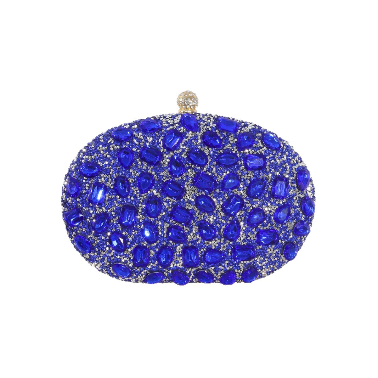 Celebrity Oval Large Diamond D - огляд і ціна Luxury Bags Blue