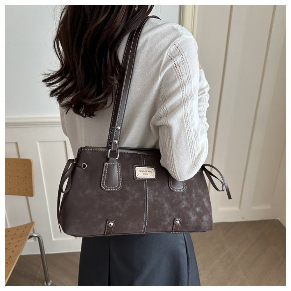 Minimalist Faux Leather Tote B - огляд і ціна Structured Handbag Top Handle