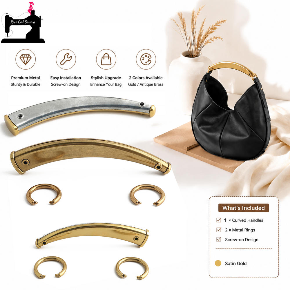 2/4/8PCS Luxury Satin Gold Cow - огляд і ціна Luxury Bags Repair