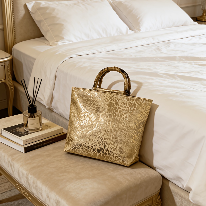 Light luxury metallic gold jac - огляд і ціна Luxury Bags Big