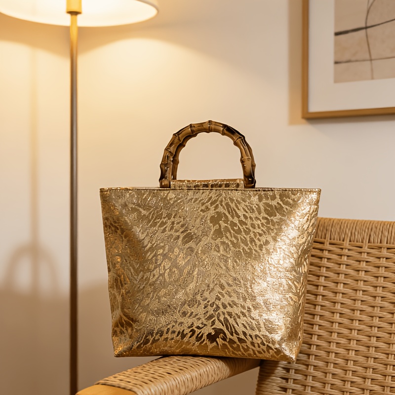Light luxury metallic gold jac - огляд і ціна Luxury Bags Big