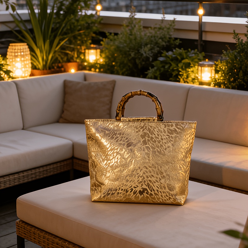 Light luxury metallic gold jac - огляд і ціна Luxury Bags Big