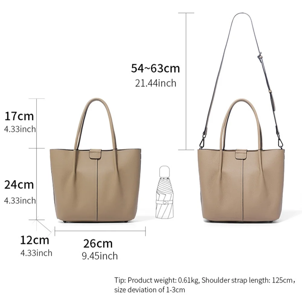 Textured Genuine Leather Handb - огляд і ціна Structured Handbag Top Handle