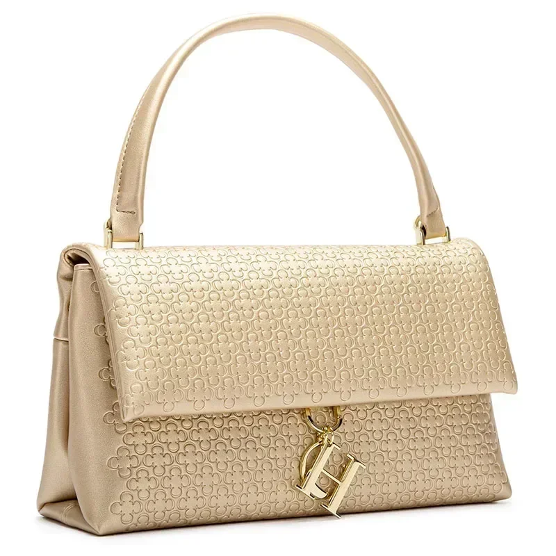 Elegant Handbag Monogram Embos - огляд і ціна Structured Handbag Top Handle