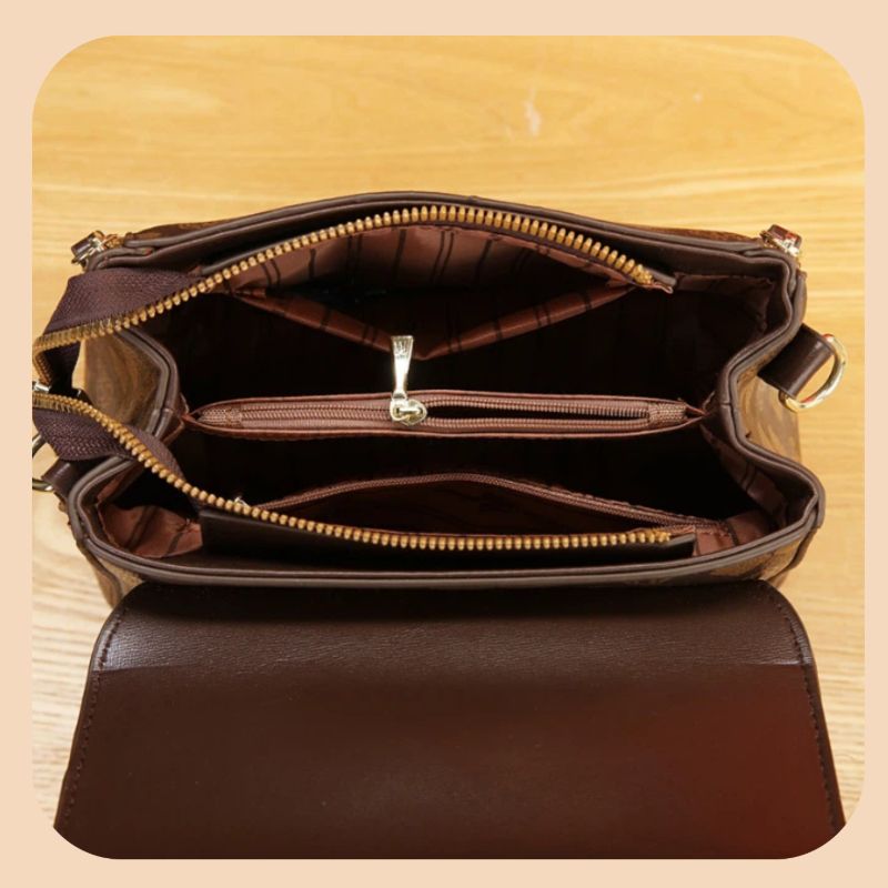 3-piece women's bag set, light - огляд і ціна Luxury Bags