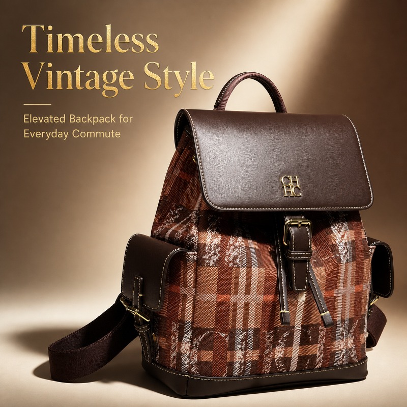 CHHC Fashion Color Block Backp - огляд і ціна Luxury Bags