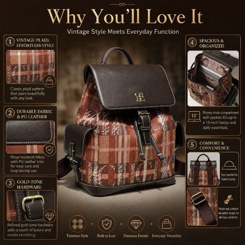 CHHC Fashion Color Block Backp - огляд і ціна Luxury Bags