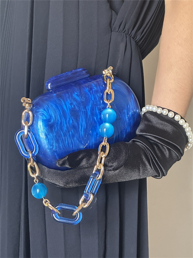 Luxury fashion Klein blue marb - огляд і ціна Luxury Bags Blue