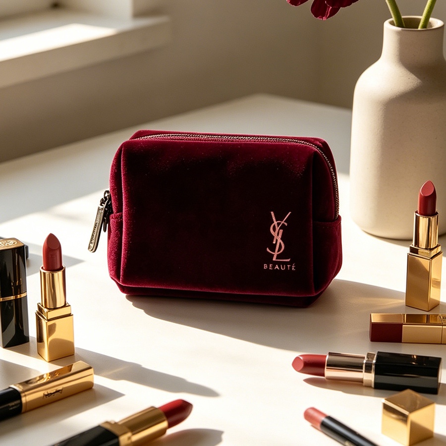 YSL’s Bag Wine Red Velvet Mini - огляд і ціна Luxury Designer Bags Ysl