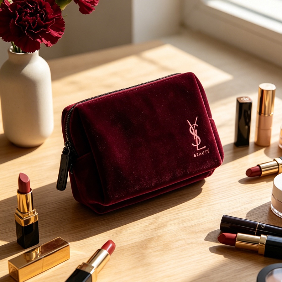 YSL’s Bag Wine Red Velvet Mini - огляд і ціна Luxury Designer Bags Ysl