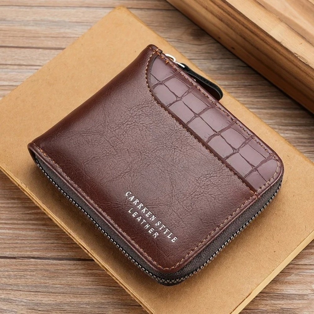 New PU Leather Men’s Wallet Zi - огляд і ціна Luxury Bags News